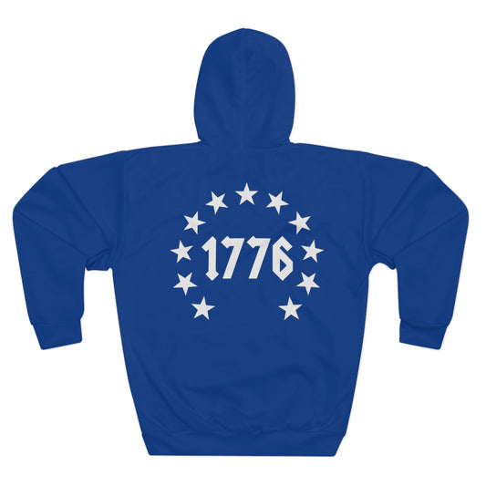 1776 - Flag Dark Blue Hoodie