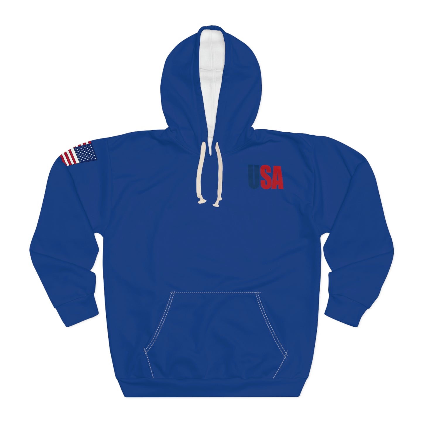America - USA - Flag Dark Blue Hoodie