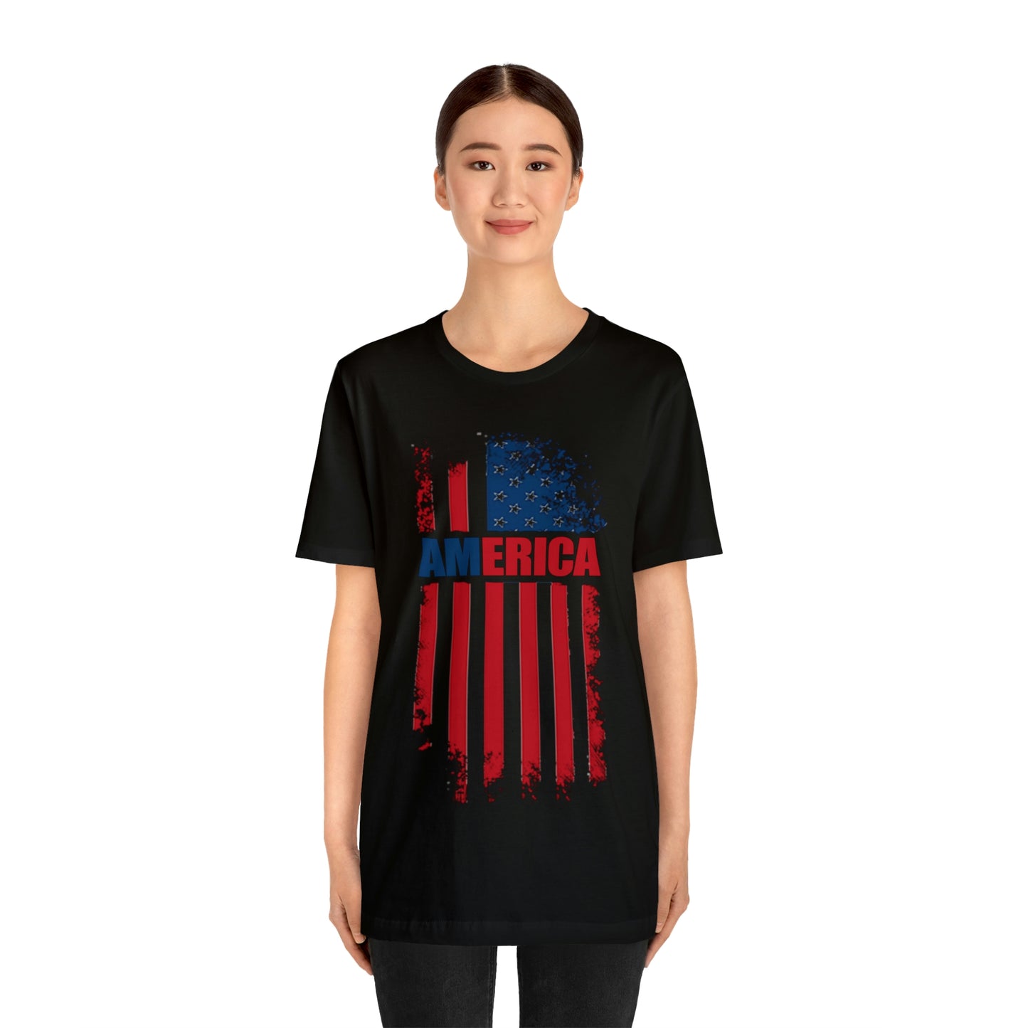 America Full Color -  Short Sleeve Tee