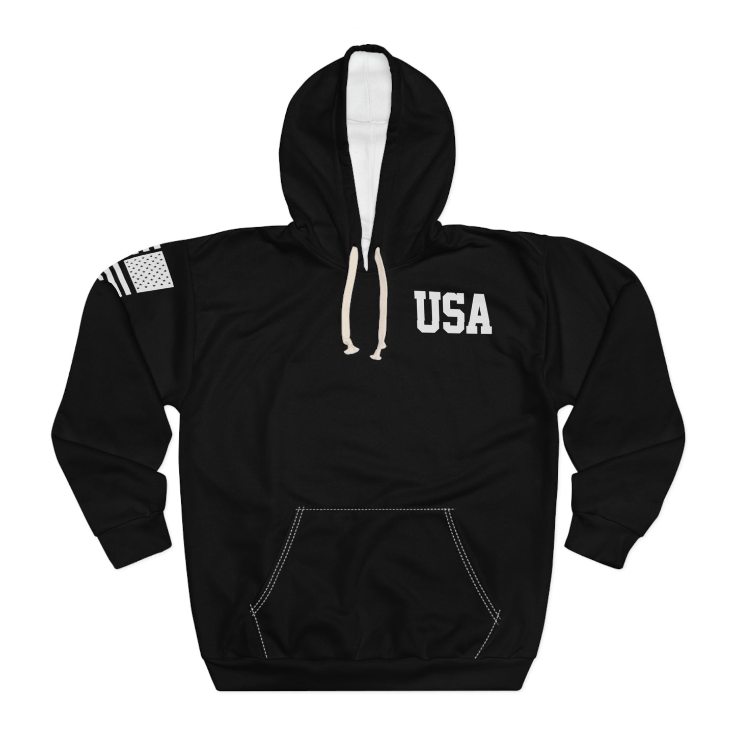 USA - America Black Hoodie