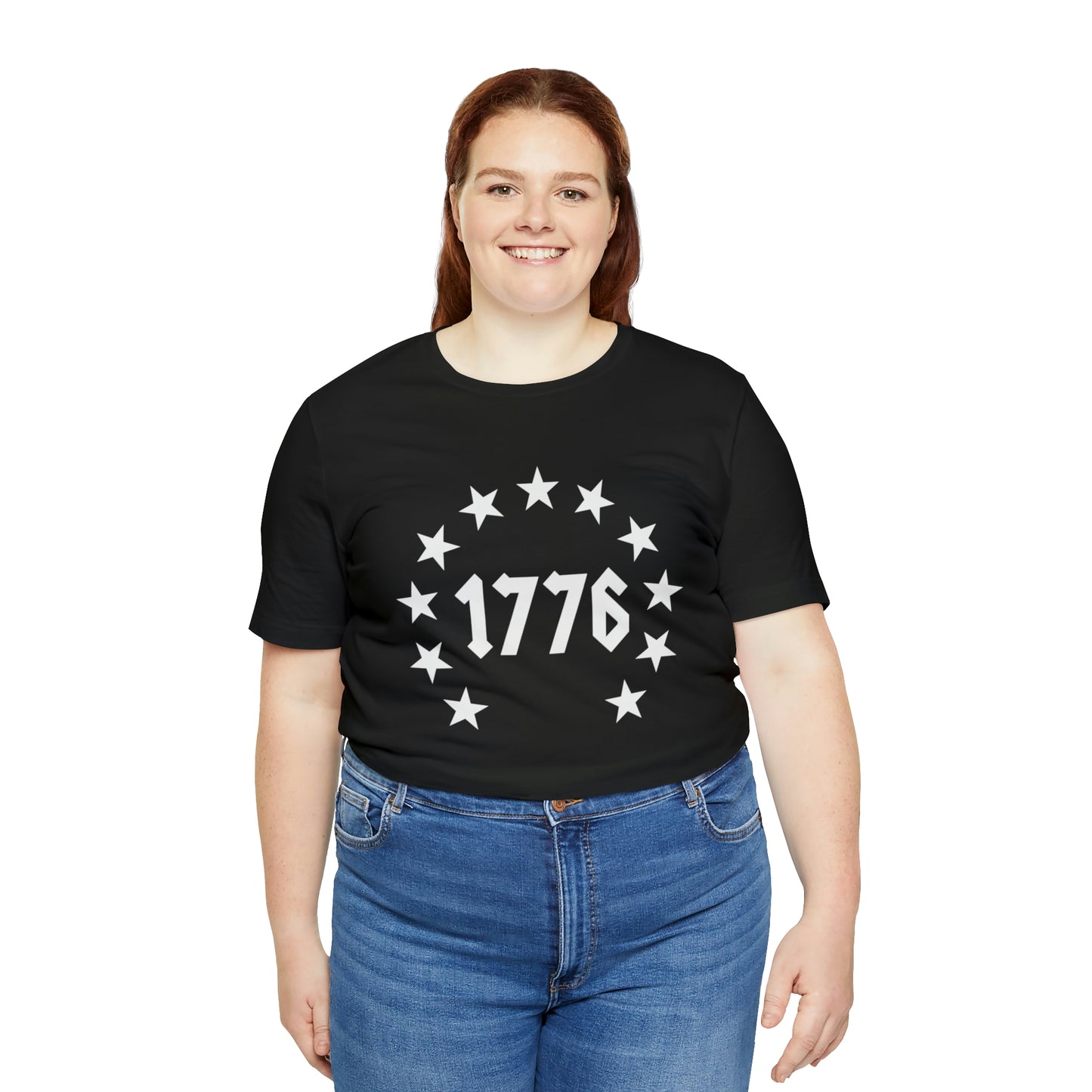 1776 Black & White - Short Sleeve Tee