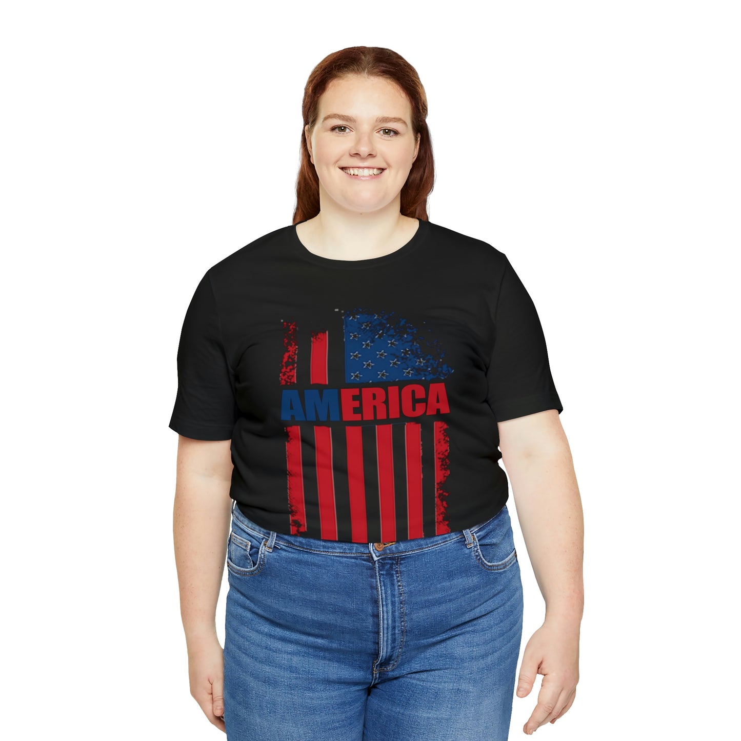 America Full Color -  Short Sleeve Tee