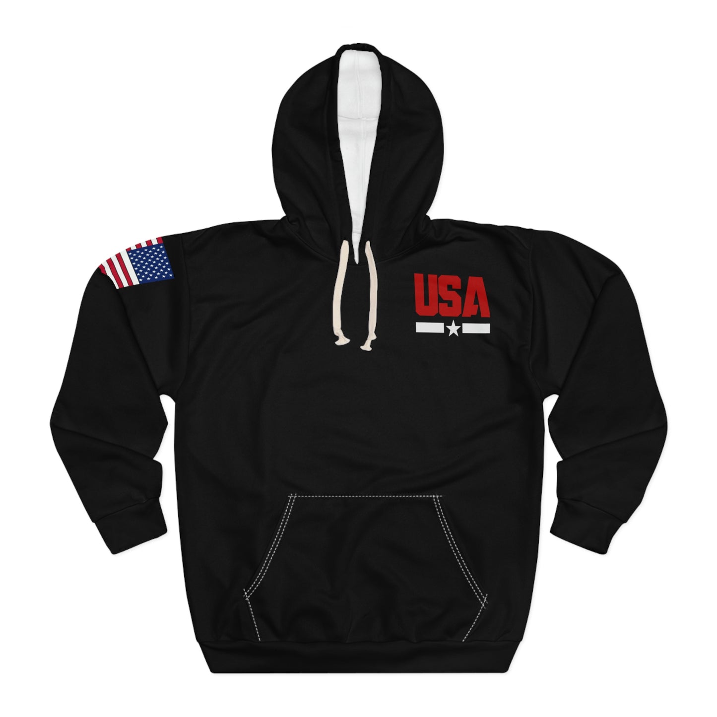 USA - Young Patriot Black Hoodie