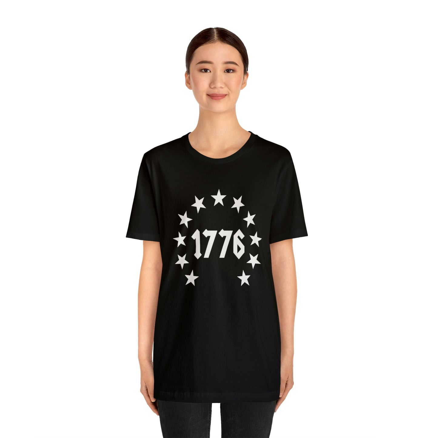 1776 Black & White - Short Sleeve Tee