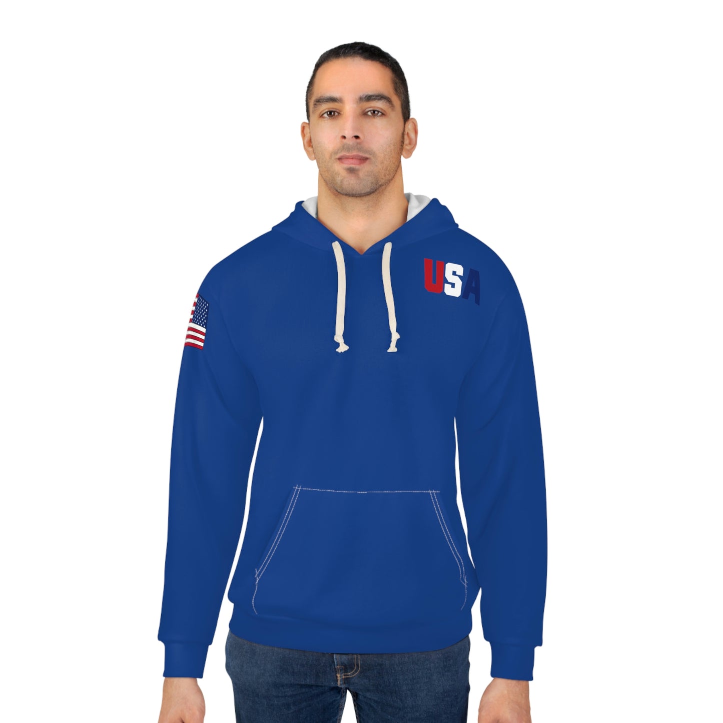 USA - 1776 Dark Blue Hoodie
