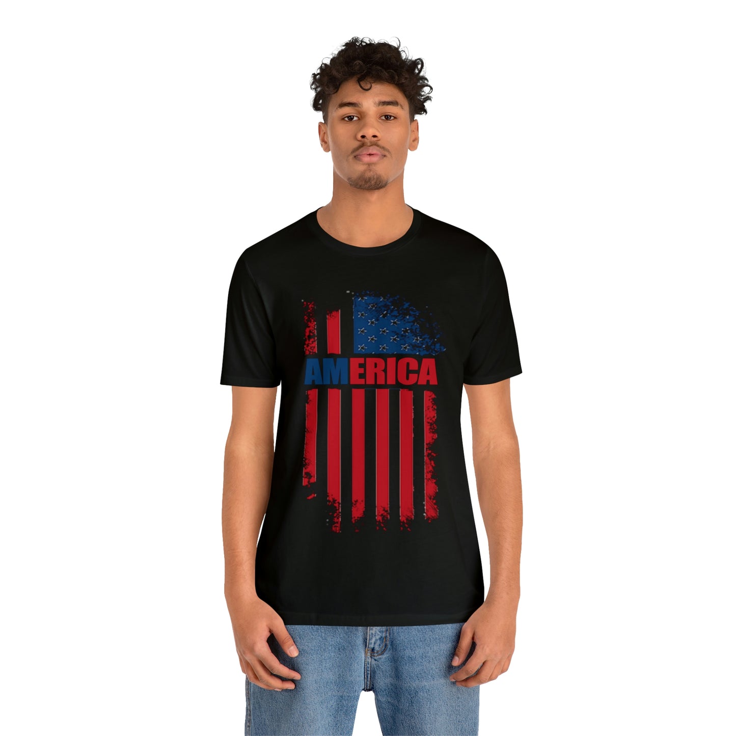 America Full Color -  Short Sleeve Tee