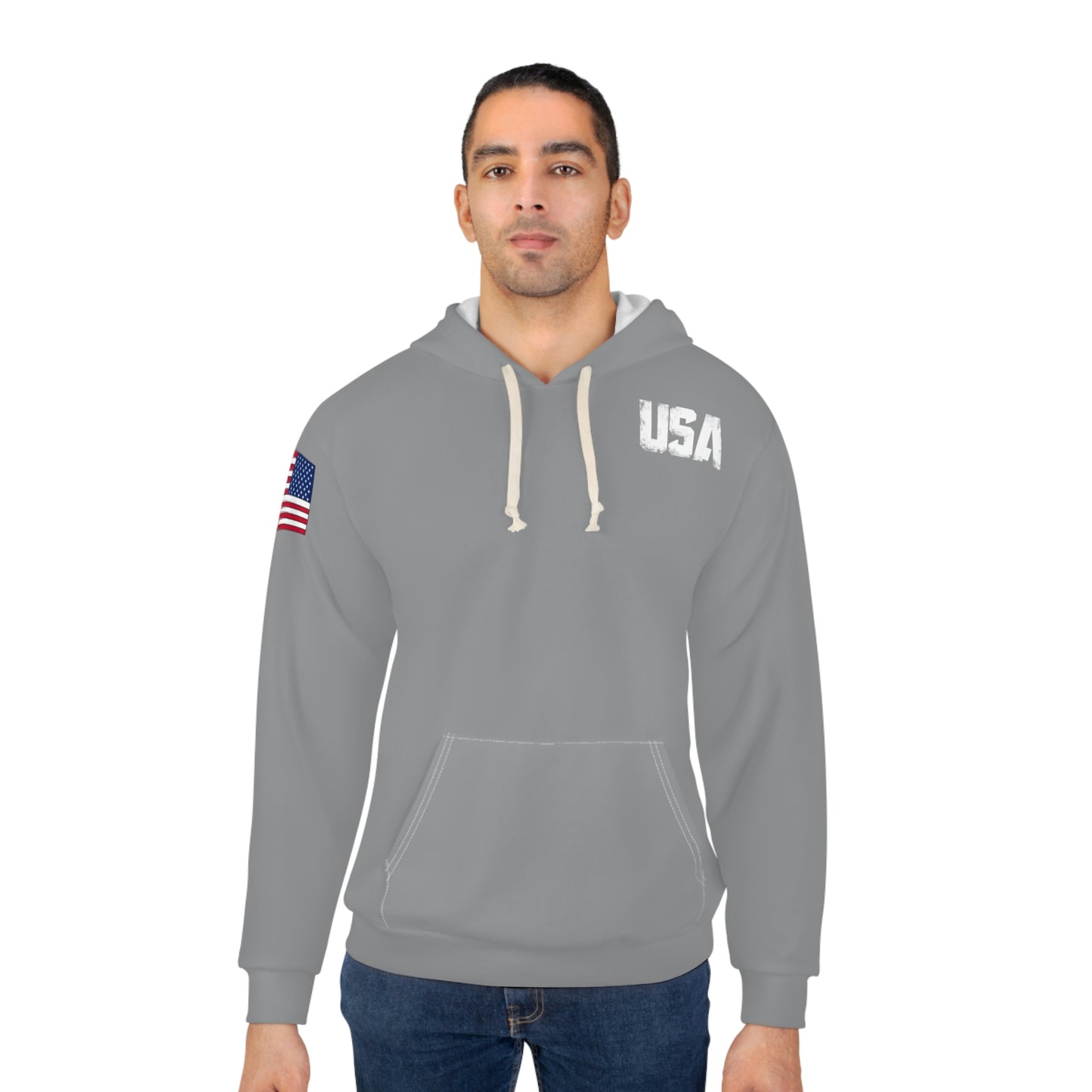 America - Troops Shadow Grey Hoodie