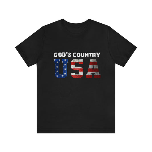 God's Country USA -  Short Sleeve Tee