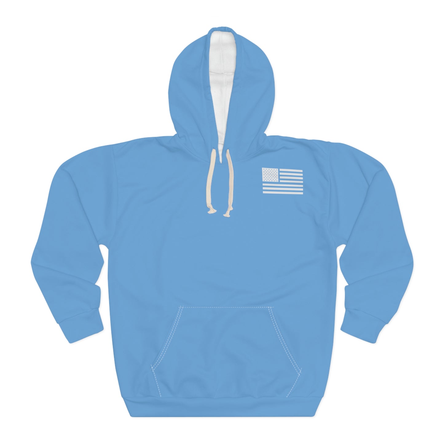 1776 - Flag Light Blue Hoodie