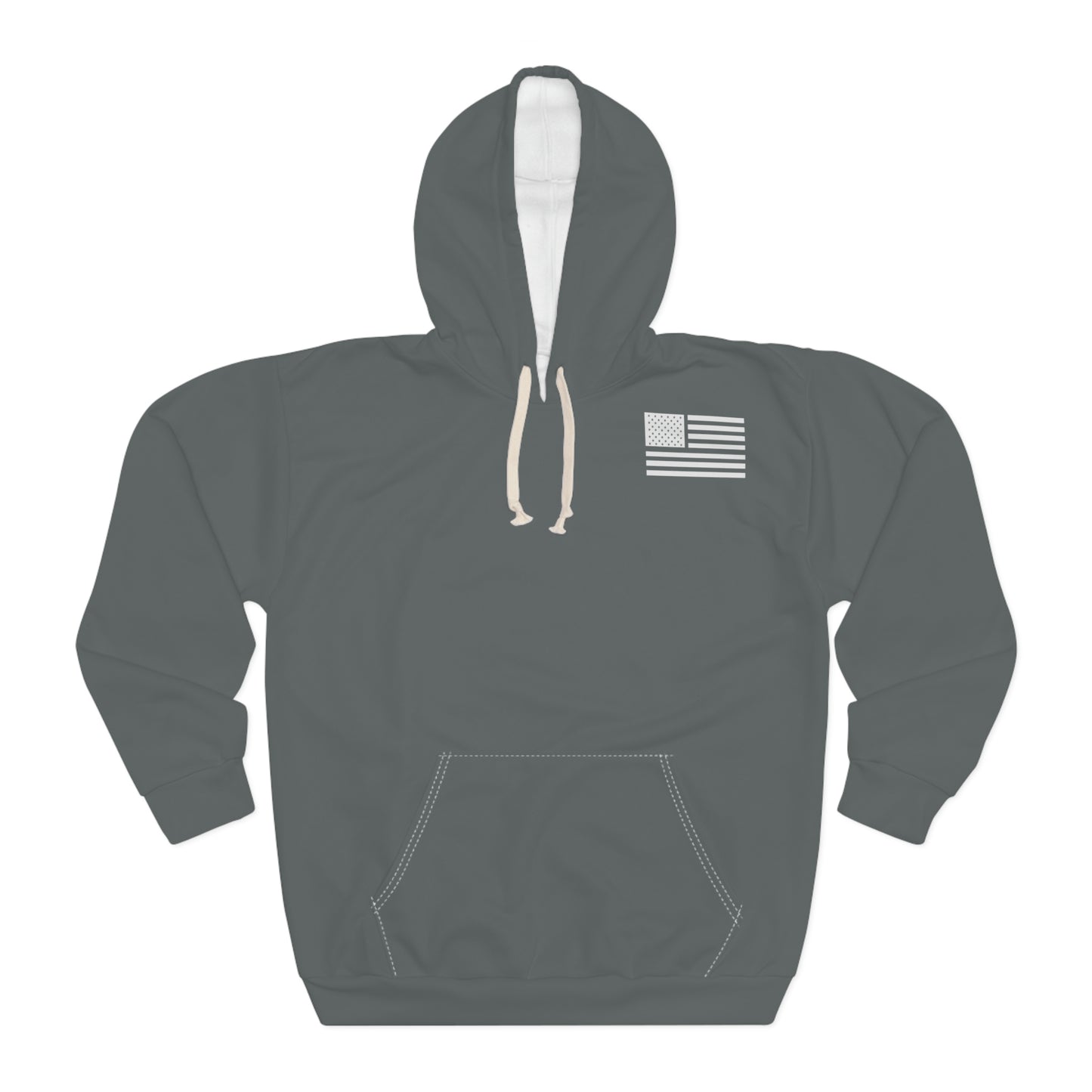 1776 - Flag Dark Grey Hoodie