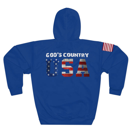 GOD's Country - USA Dark Blue Hoodie