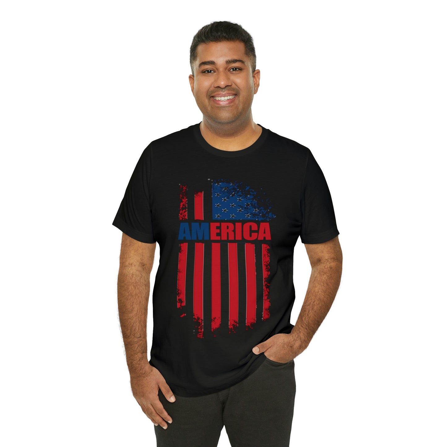 America Full Color -  Short Sleeve Tee
