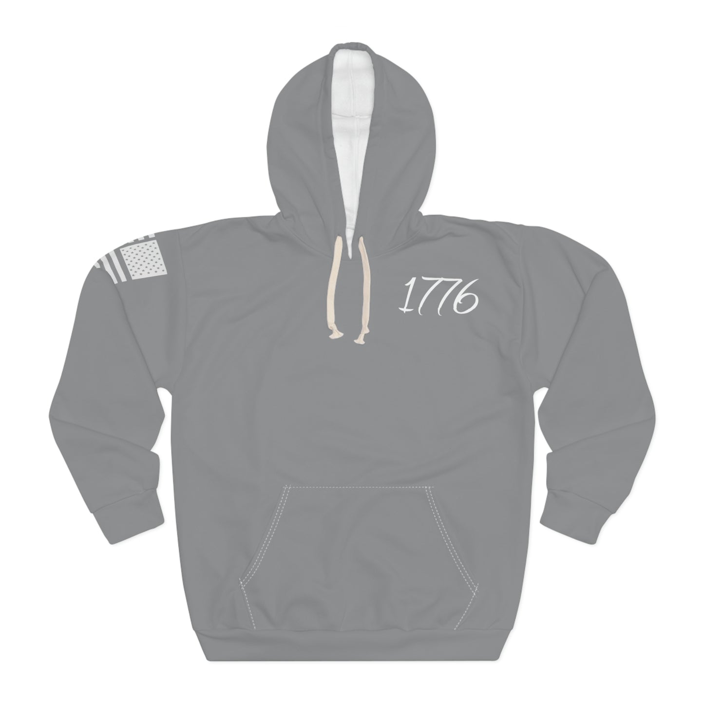 1776 - We The People Grey Hoodie