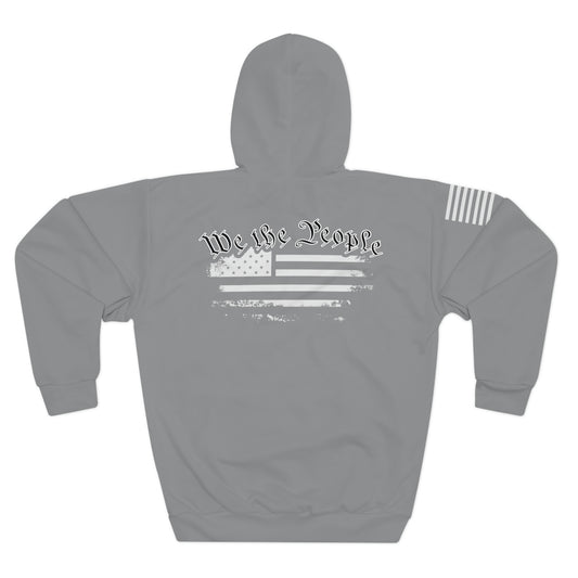 1776 - We The People Grey Hoodie