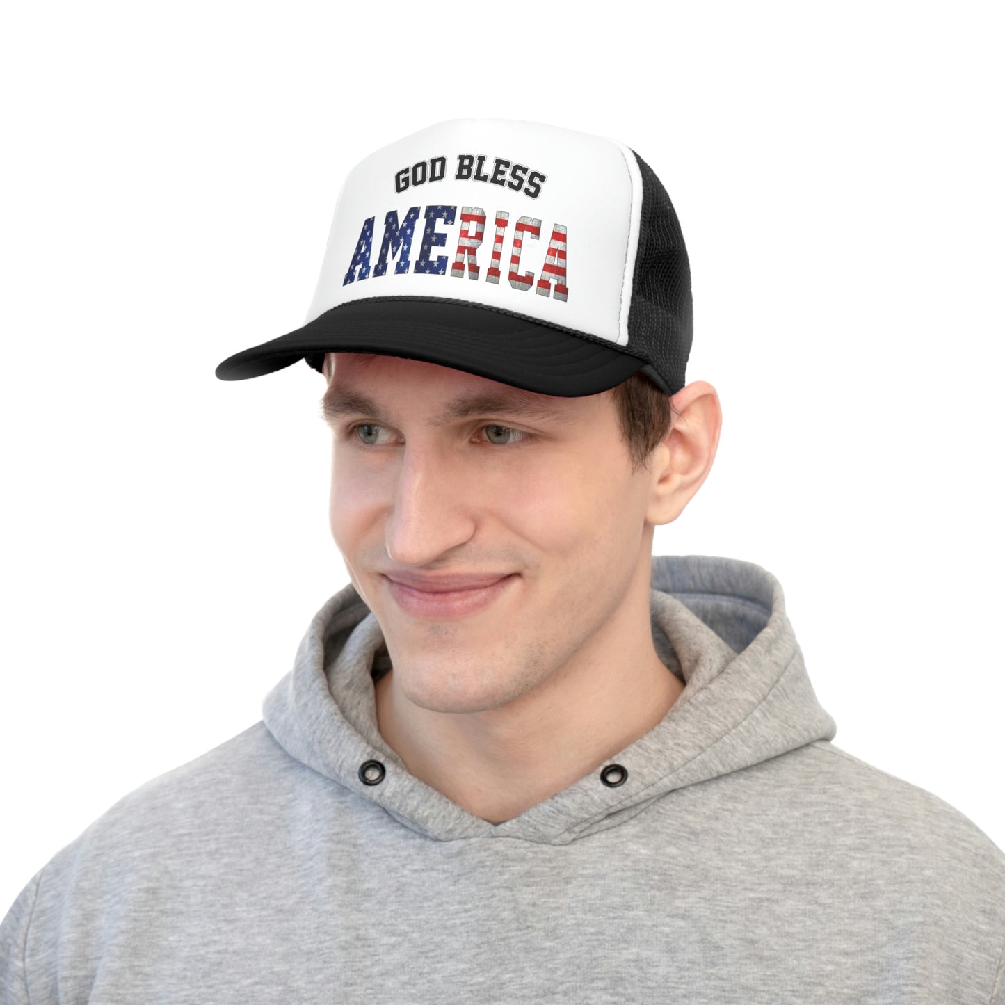 God Bless America Trucker