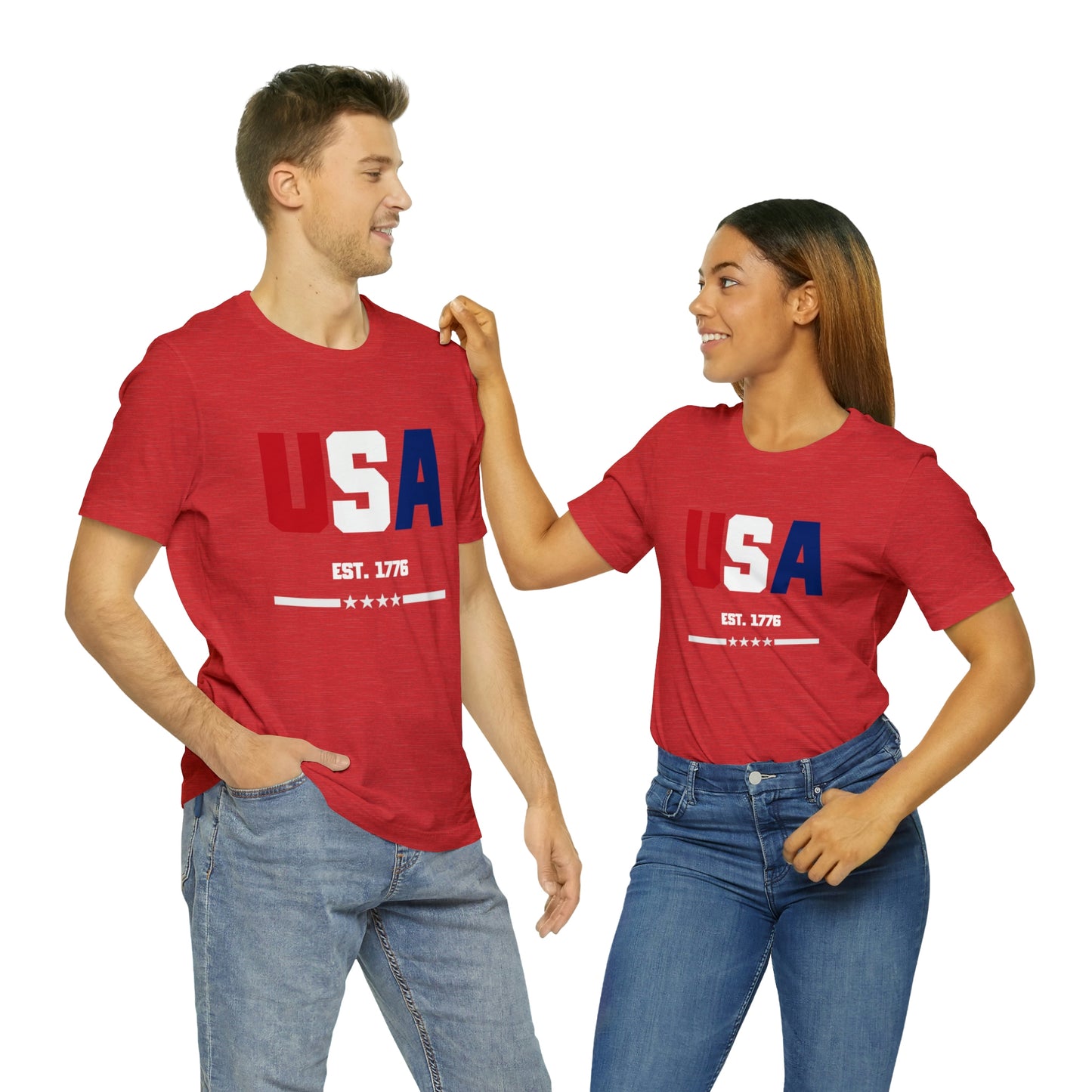 USA 1776 COLOR - Short Sleeve Tee