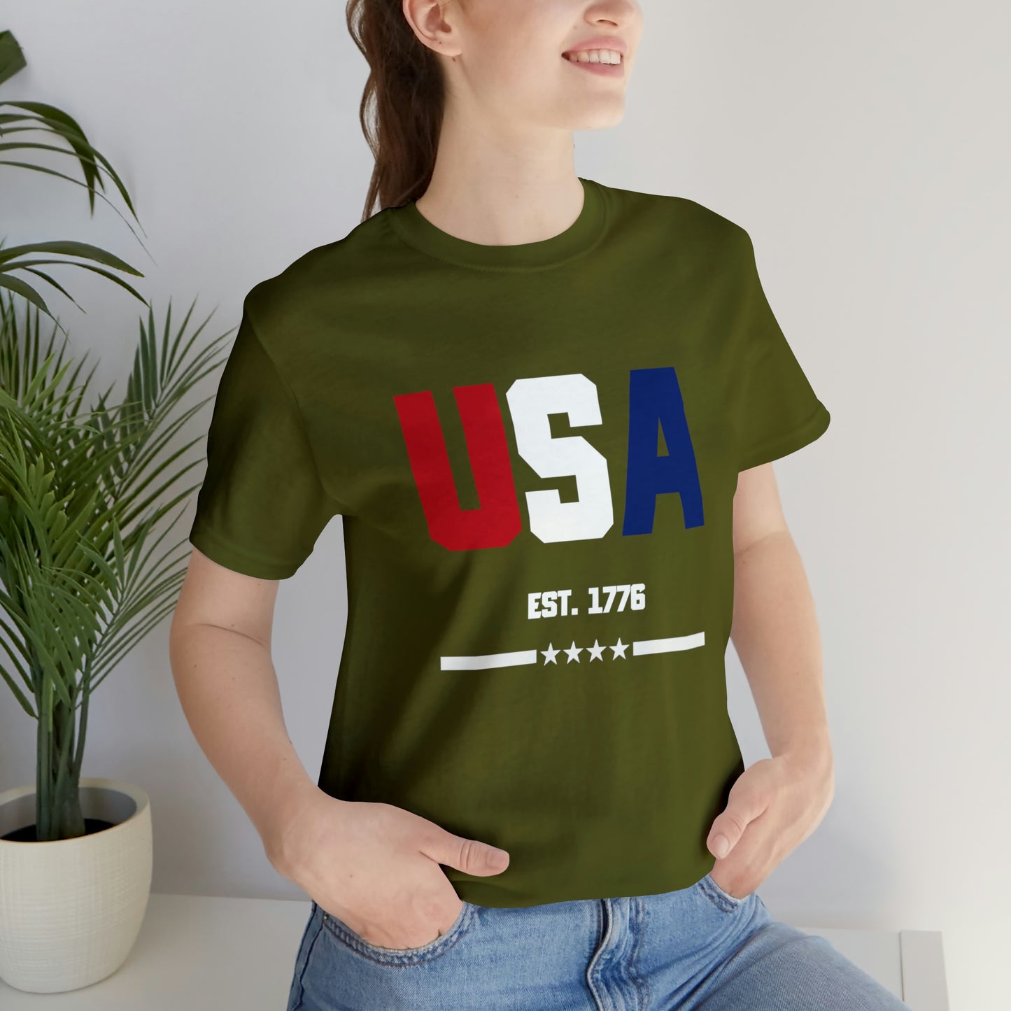 USA 1776 COLOR - Short Sleeve Tee