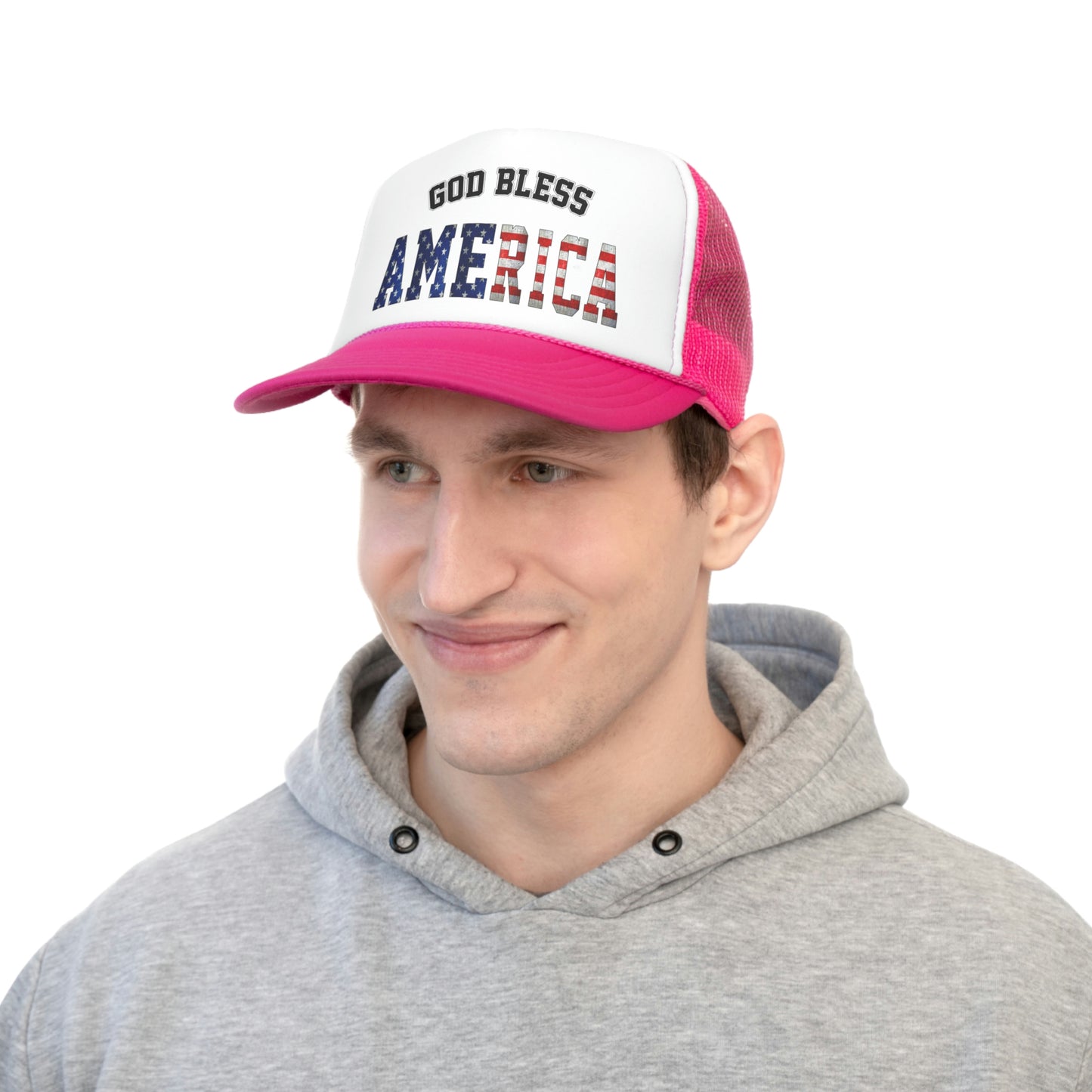 God Bless America Trucker