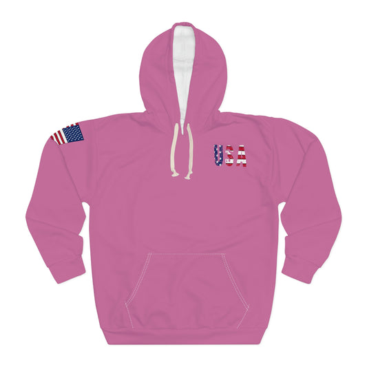 Patriot Girl Pink Hoodie