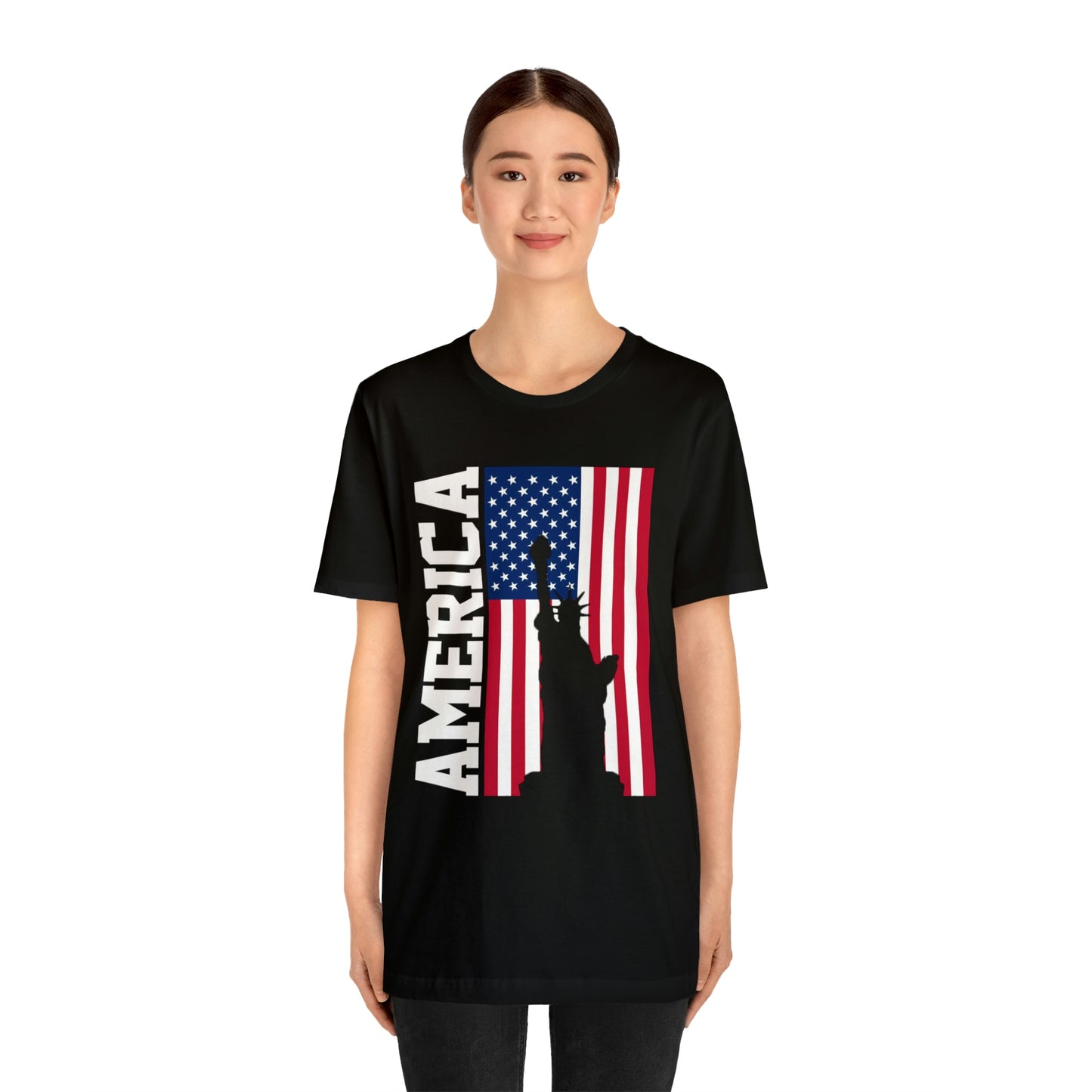 America Liberty Color - Short Sleeve Tee