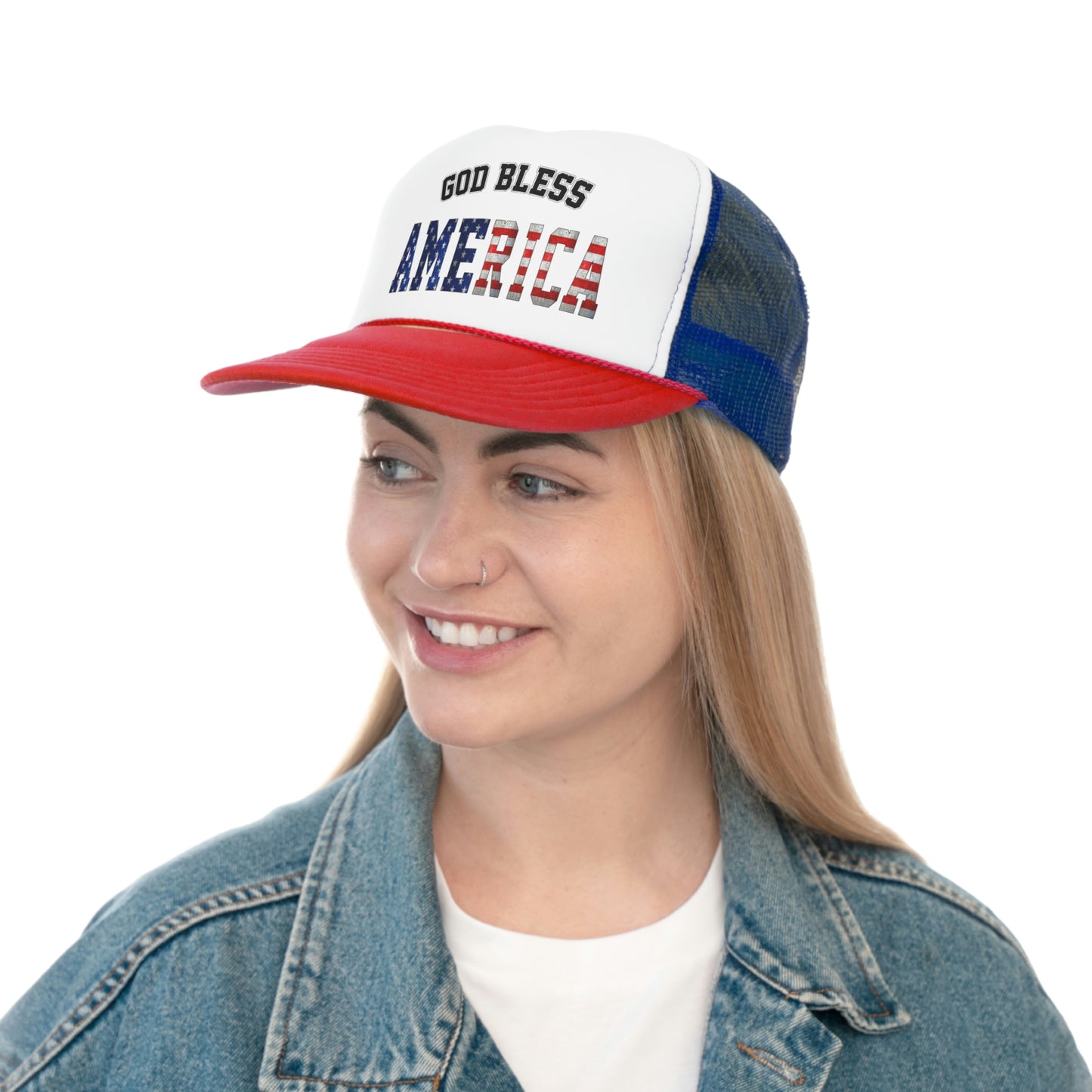God Bless America Trucker