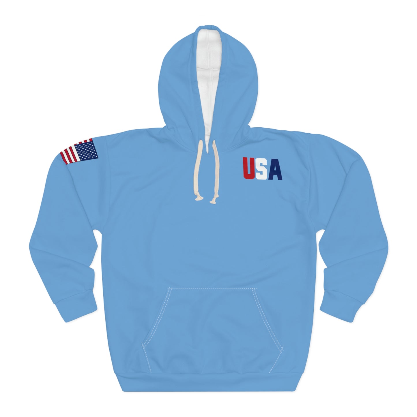 USA - 1776 Light Blue Hoodie