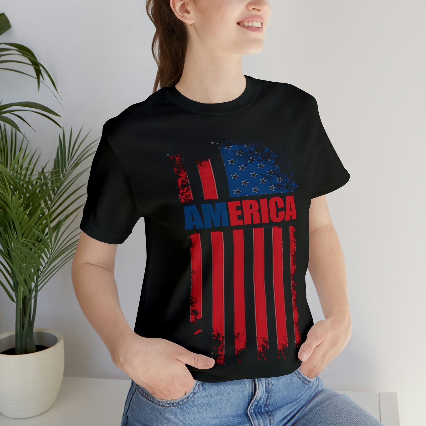 America Full Color -  Short Sleeve Tee