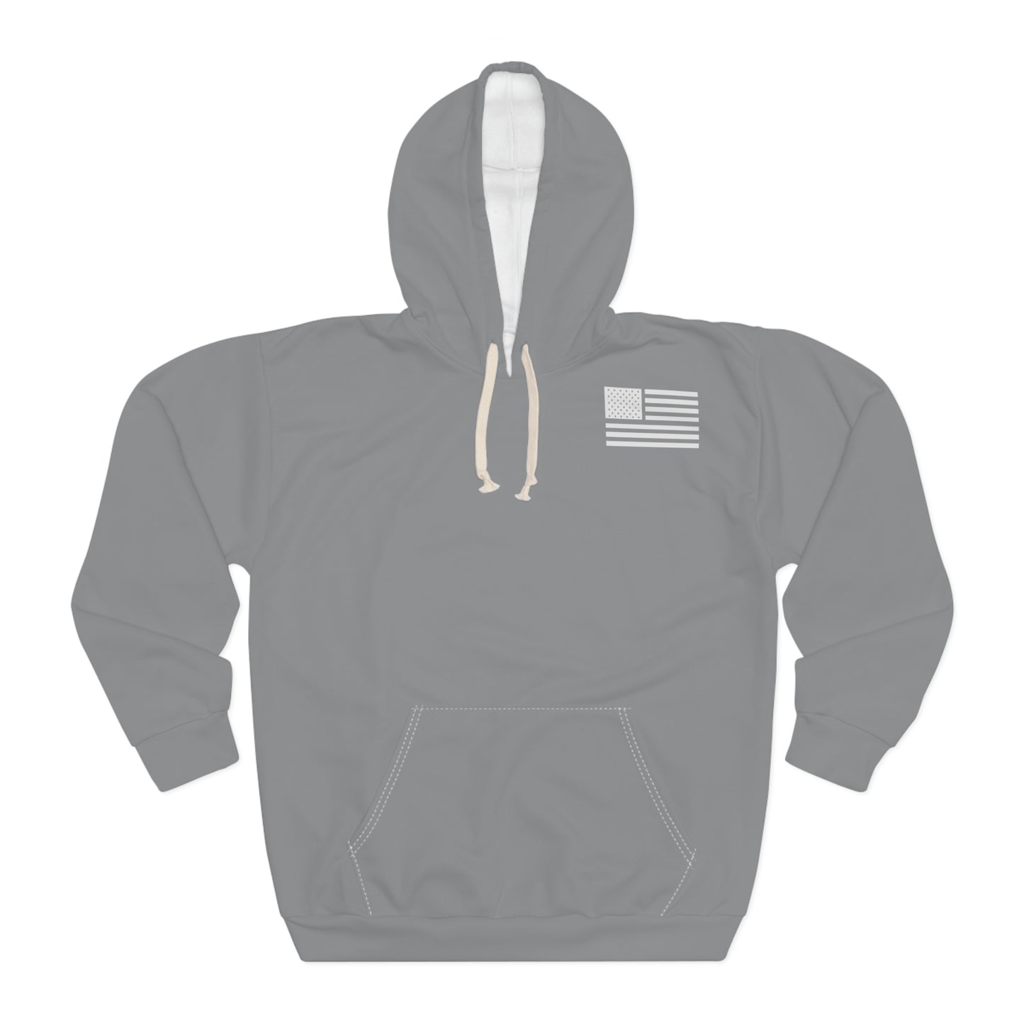 1776 - Flag Grey Hoodie