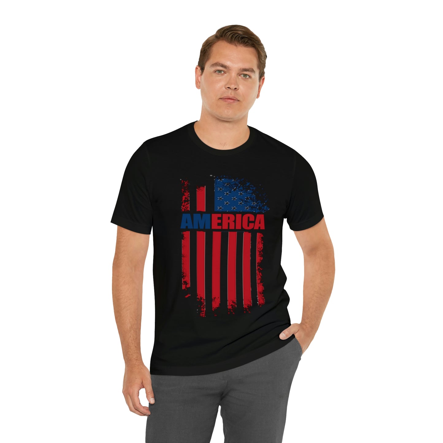 America Full Color -  Short Sleeve Tee